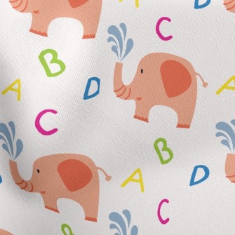 ABCD Elephant Sprays Water Stretch Ponte