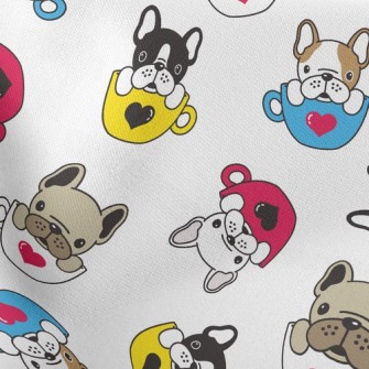 French Bulldog Coffee Mug Stretch Ponte