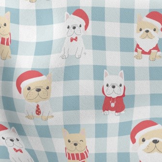 Christmas Costume Bulldog Stretch Ponte