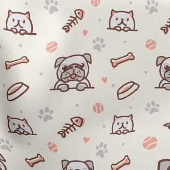 Cats And Dogs Baseball Game Stretch Ponte