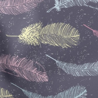 Line Feathers Stretch Ponte