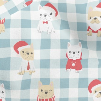 Christmas Costume Bulldog Micro Fleece