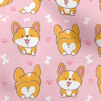 Sexy Butt Corgi Micro Fleece