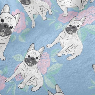 Rose And Bulldog Minky
