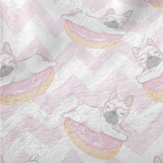 French Dou And Wavy Donuts Minky