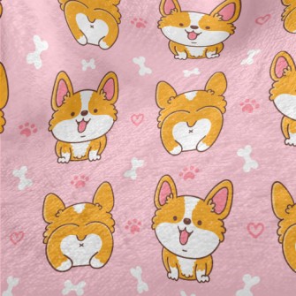 Sexy Butt Corgi Minky