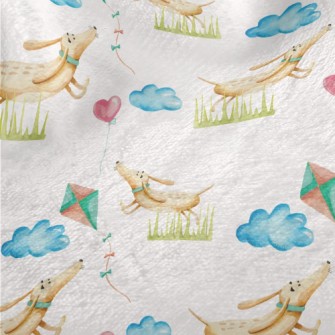 Dachshund Kite Balloon Minky
