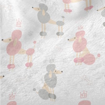 Champion Poodle Minky