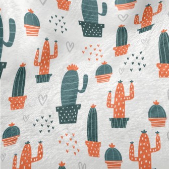 Love Cactus Minky