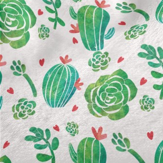 Love Cactus Rose Minky