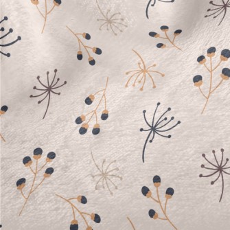 Autumn Flowers Minky