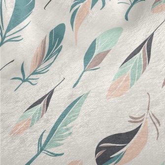 Falling Feathers Minky