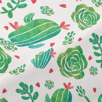 Love Cactus Rose Piqué