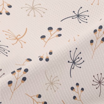 Autumn Flowers Piqué