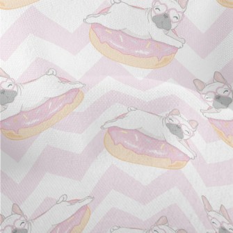 French Dou And Wavy Donuts Lightweight Performance Linen
