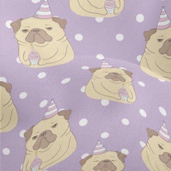 Bulldog Celebrates Birthday Lightweight Performance Linen