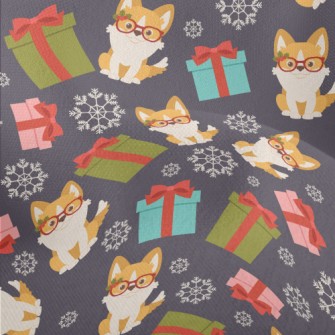 Smart Corgi And Gift Lightweight Performance Linen