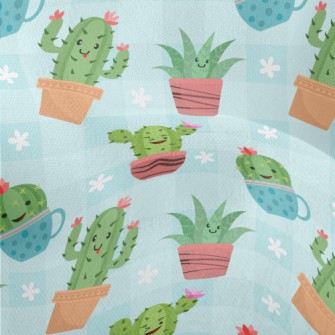 Funny Expression Cactus Lightweight Performance Linen