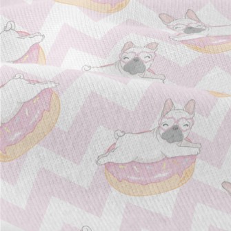 French Dou And Wavy Donuts Modern Jersey