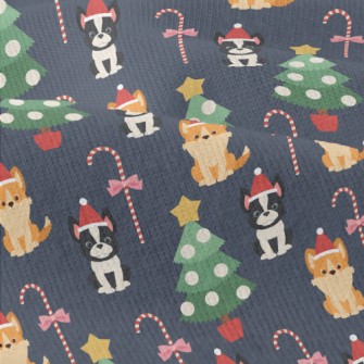 Christmas French Bulldog And C Modern Jersey