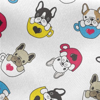 French Bulldog Coffee Mug Jersey Backed Fleece