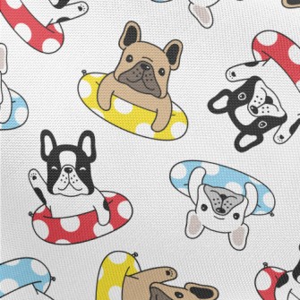 Bulldog Swimming Ring Pongee