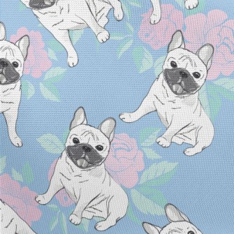 Rose And Bulldog Pongee