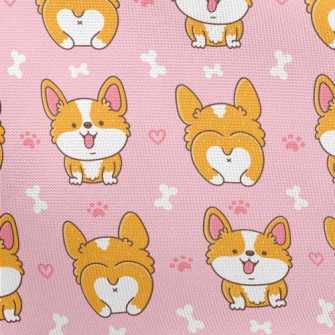 Sexy Butt Corgi Pongee