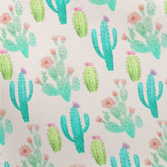 Cactus Flower Family Pongee
