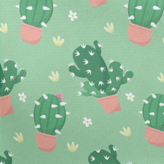 Prickly Cactus Potted Plant Pongee
