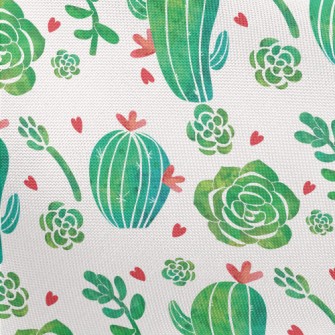 Love Cactus Rose Pongee