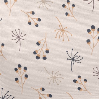 Autumn Flowers Pongee