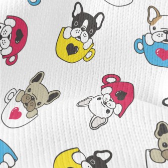 French Bulldog Coffee Mug Stretch Jersey