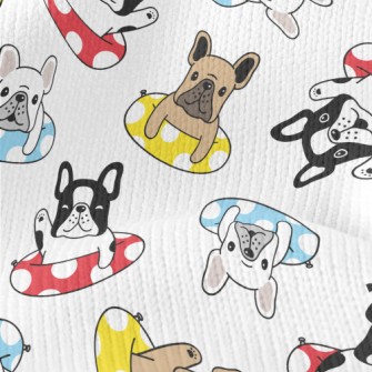 Bulldog Swimming Ring Stretch Jersey