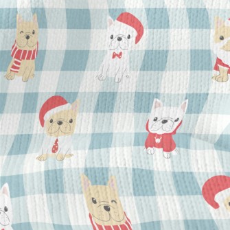 Christmas Costume Bulldog Stretch Jersey
