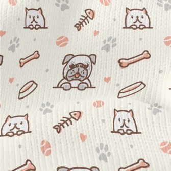 Cats And Dogs Baseball Game Stretch Jersey