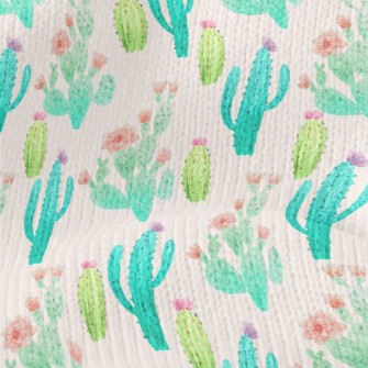 Cactus Flower Family Stretch Jersey