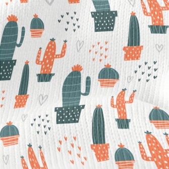 Love Cactus Stretch Jersey