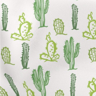 Desert Cactus Lightweight Cotton Poplin