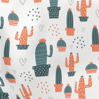 Love Cactus Lightweight Cotton Poplin