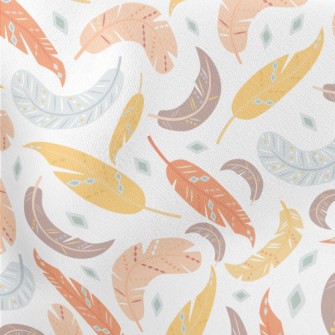Beautiful Totem Feather Lightweight Cotton Poplin