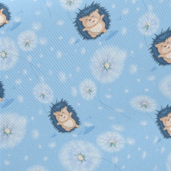 Dandelion And Hedgehog Midweight Cotton Poplin