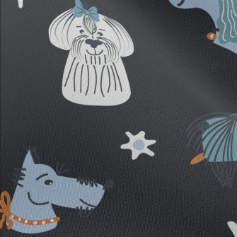 American Graffiti Dog Chiffon