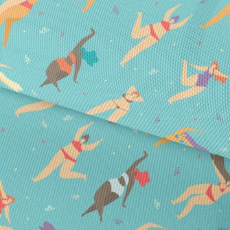 Women In Bikinis Waterproof Oxford
