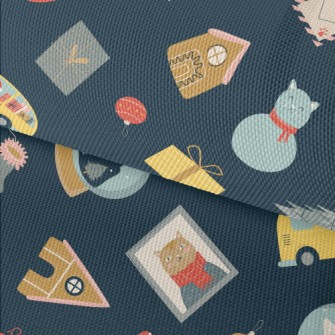 Cats Christmas Waterproof Oxford