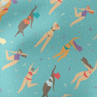 Women In Bikinis Waterproof Canvas