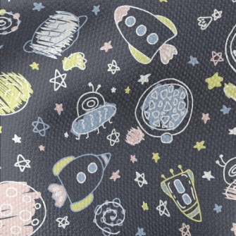 Hand Drawn Children Exploring  Waterproof Canvas