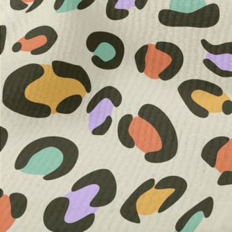 Colorful Leopard Print Terry