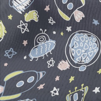 Hand Drawn Children Exploring  Terry