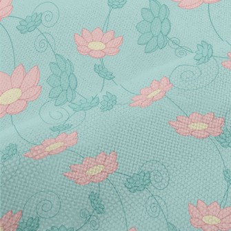Three-dimensional Design Lotus Performance Linen